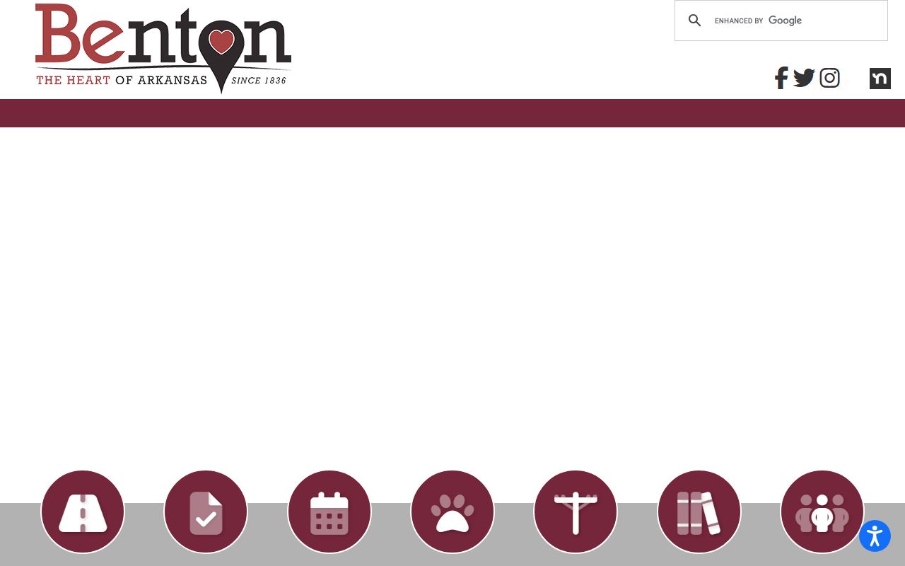 Benton People Search via City of Benton main portal