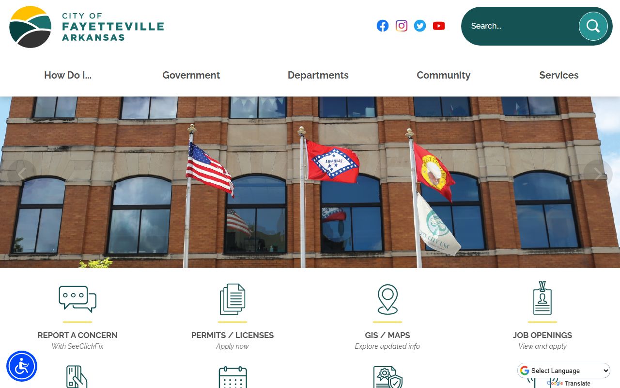 Fayetteville People Search via City of Fayetteville official portal