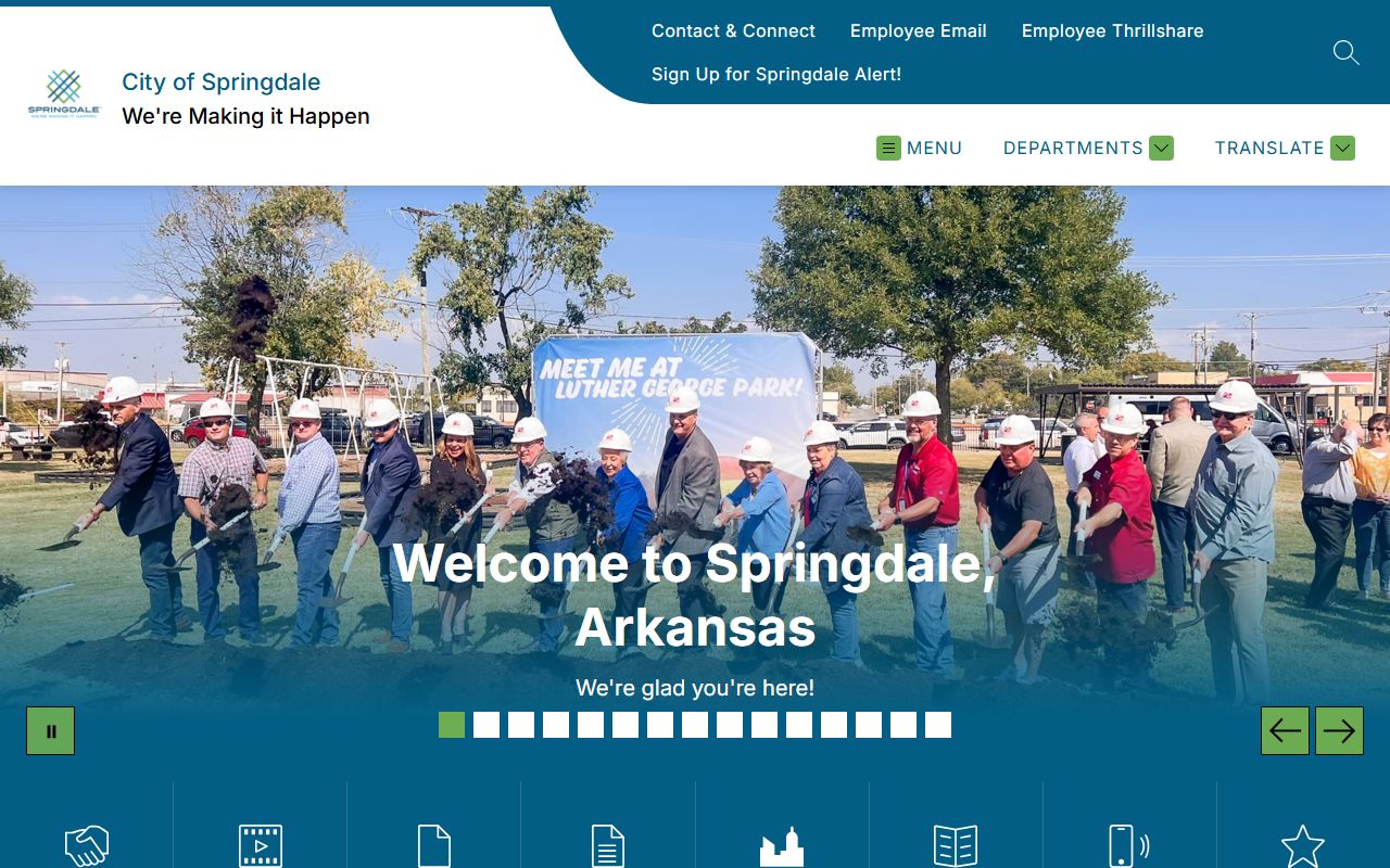 Springdale People Search via City of Springdale official portal