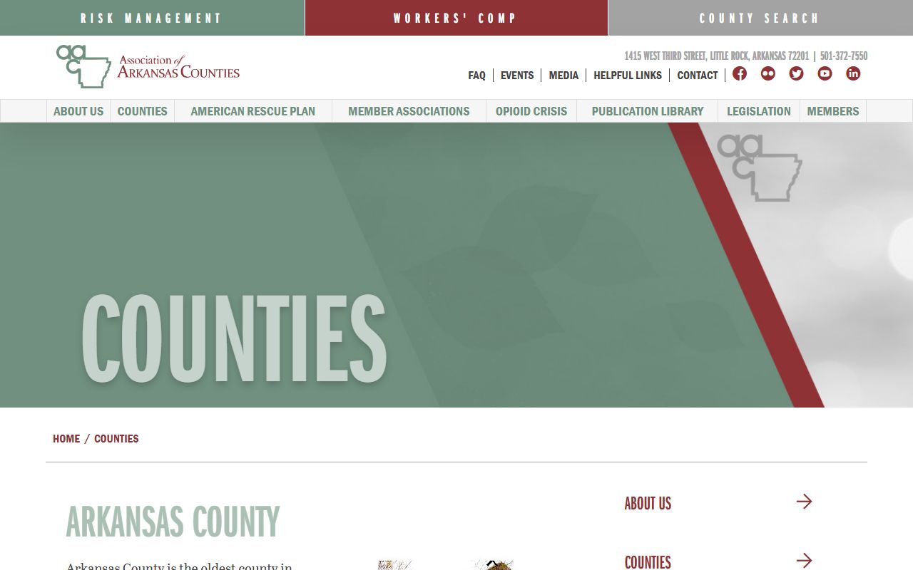 Arkansas County People Search via county clerk information page