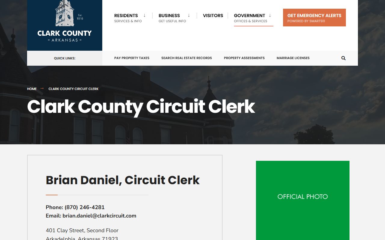 Clark County People Search via Circuit Clerk