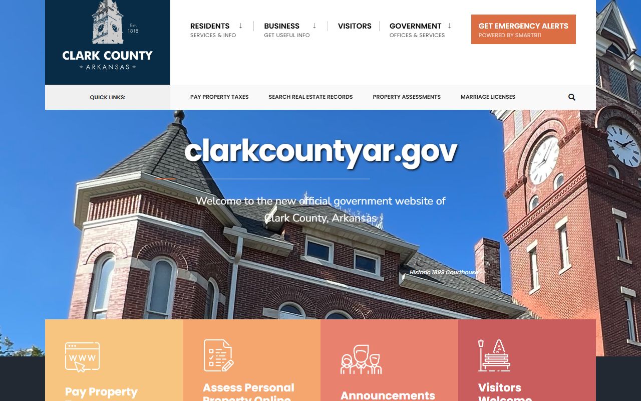 Clark County People Search via county government website
