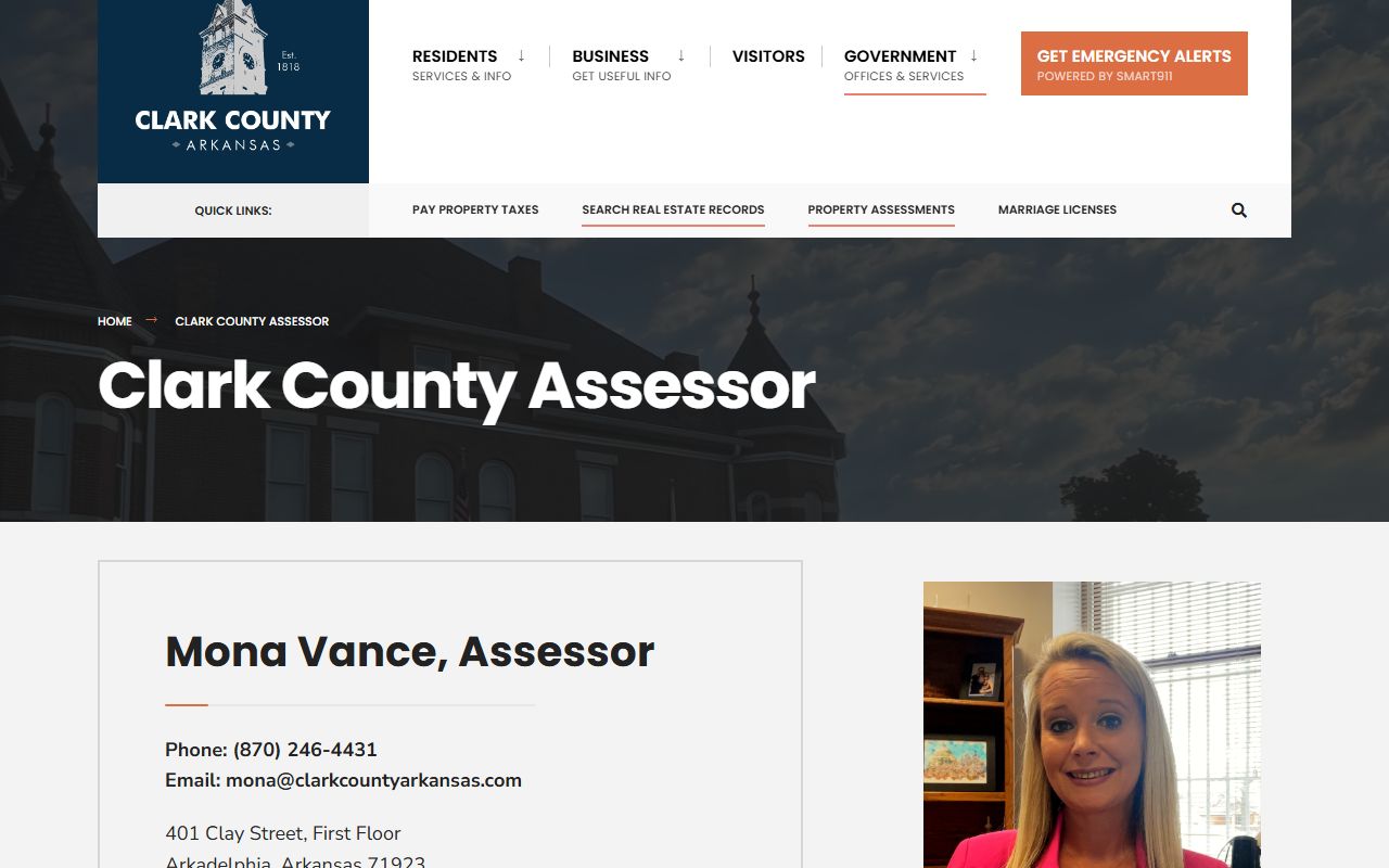 Clark County People Search via Property Assessor