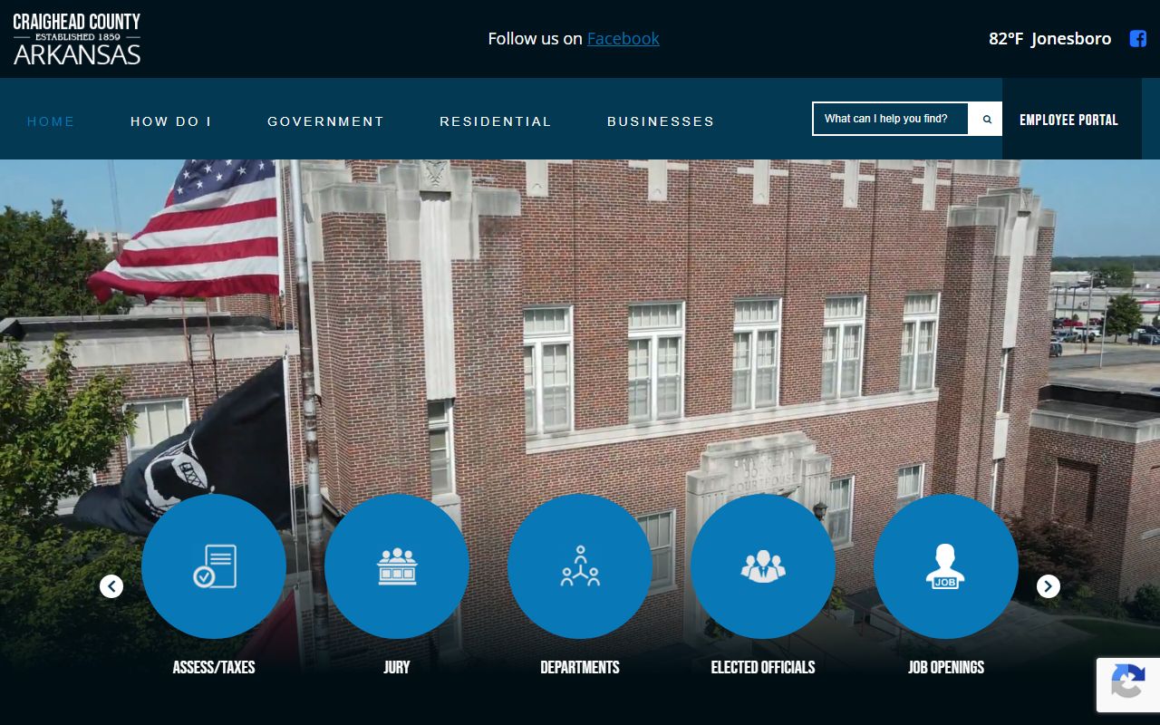 Craighead County People Search via county government website